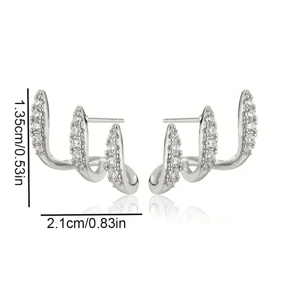 Elegant Double Earrings