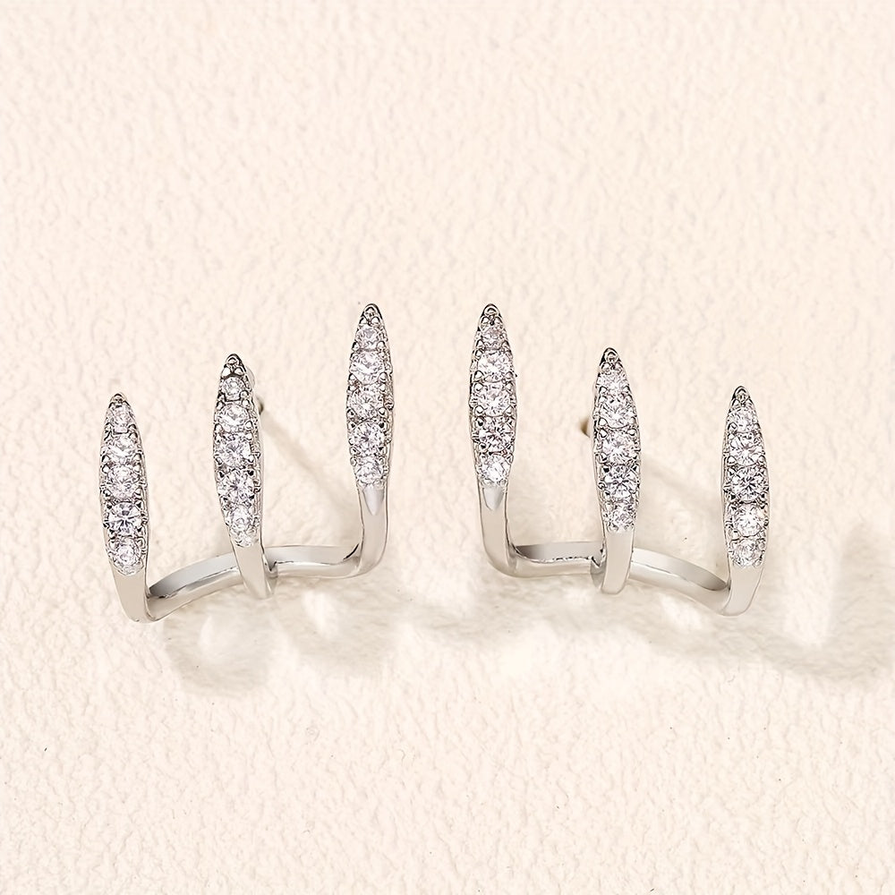Elegant Double Earrings