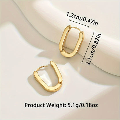 Elegant geometric earrings