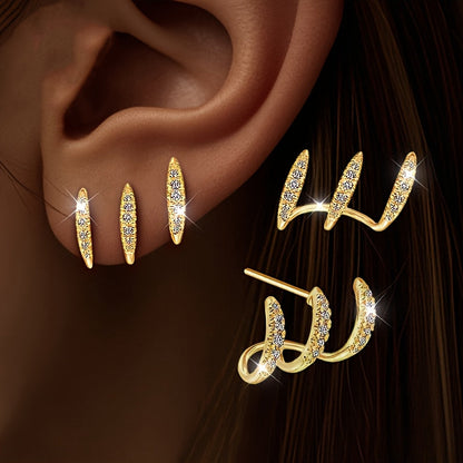 Elegant Double Earrings