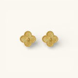 Clover Earrings Gold