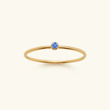 Amelia Birthstone Stacker Ring