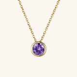 Amelia Birthstone Necklace