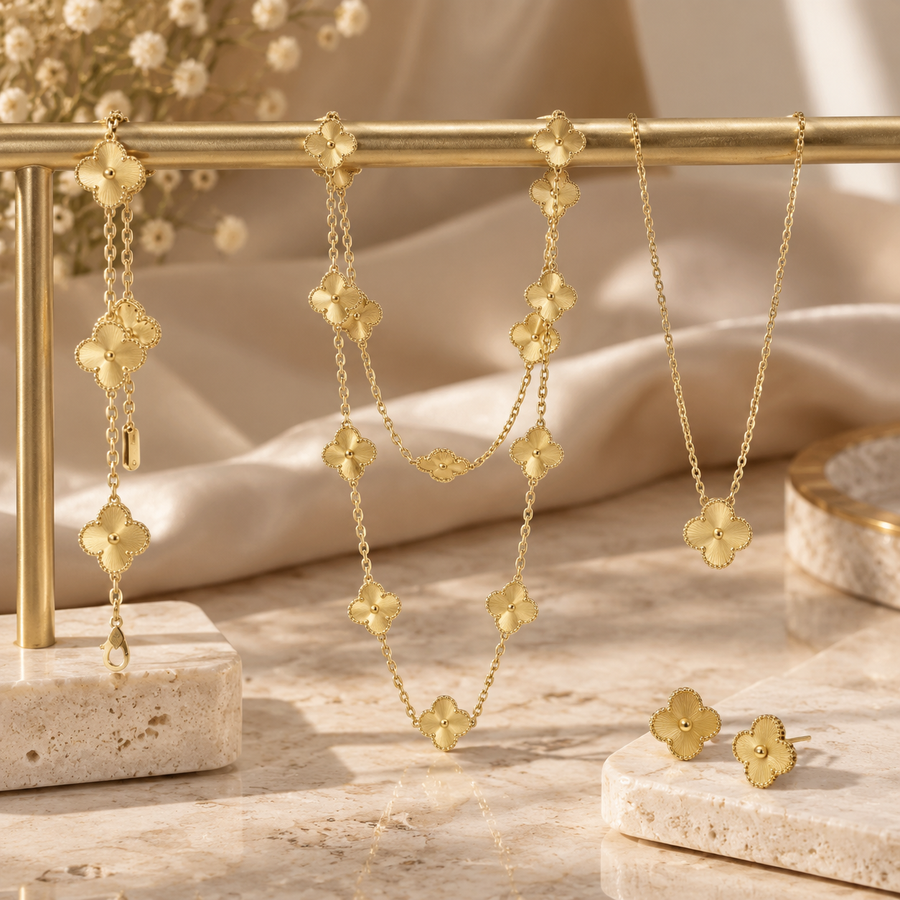 Clover Set Gold