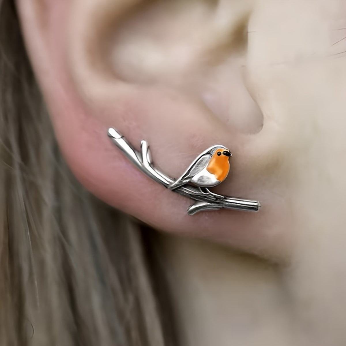 Redbreast Earring