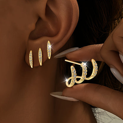 Elegant Double Earrings