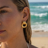 Anchor Loop Earrings