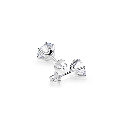 Chic White Gold Earrings Tera